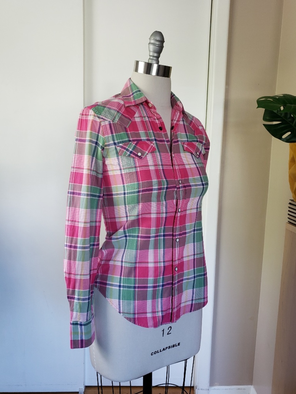 Ralph Lauren Sport Plaid Shirt Size 4